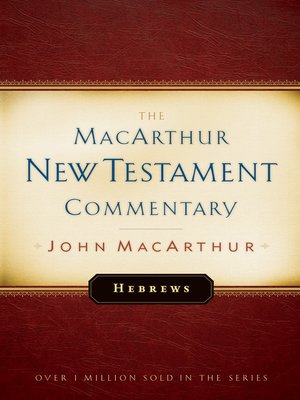 cover image of Hebrews MacArthur New Testament Commentary